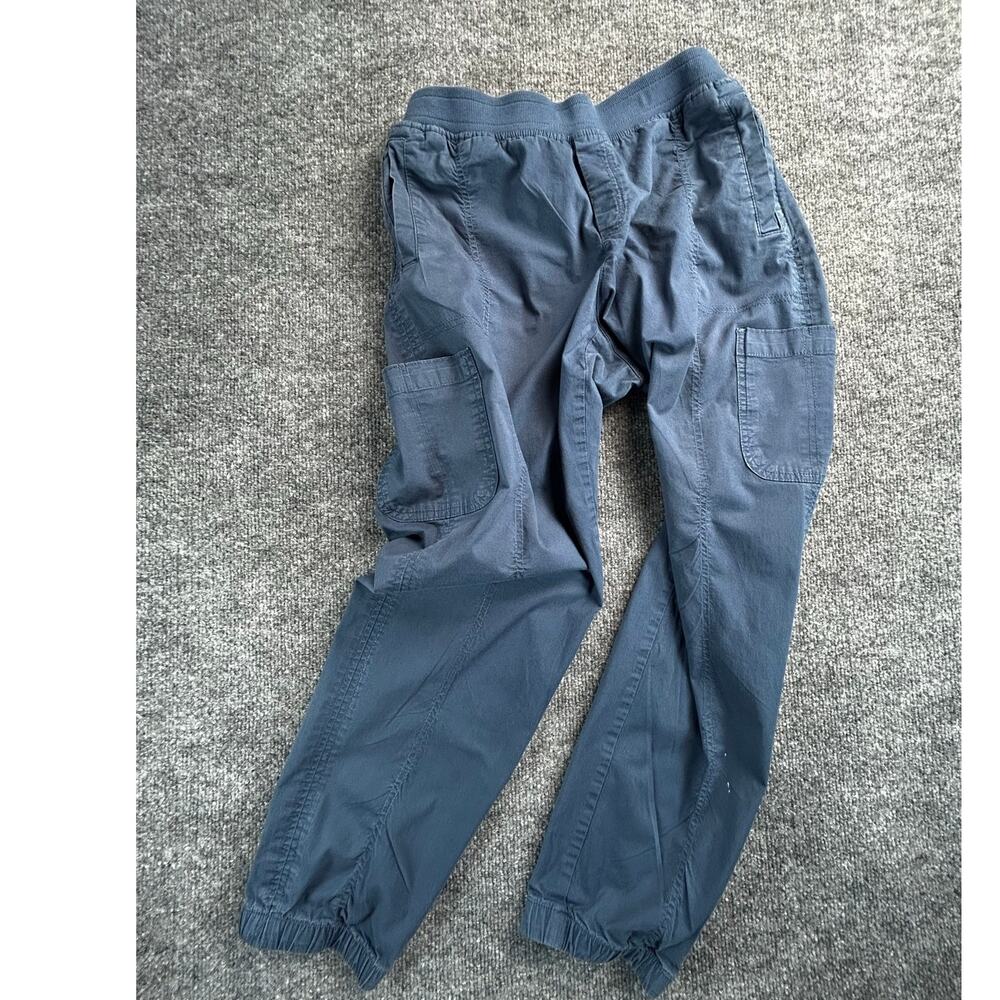 Eddie Bauer Women's 12 Blue Cargo Jogger Pants Pull On Stretch Outdoor